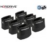 NORDRIVE KARGO Barres de toit 3-Barres pour MERCEDES-BENZ V-KLASSE (W447)- Applicable: 03/2014->- Pour véhicules sans rails- NORDRIVE KARGO Barres de toit 3-Barres pour MERCEDES-BENZ V-KLASSE (W447)- Applicable: 03/2014->- Pour véhicules sans rails-
