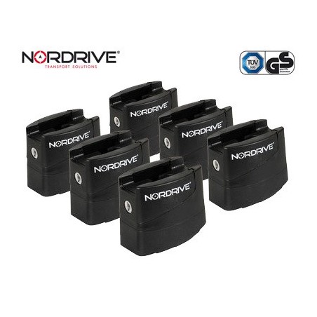 NORDRIVE KARGO Barres de toit 3-Barres pour MERCEDES-BENZ V-KLASSE (W447)- Applicable: 03/2014->- Pour véhicules sans rails- NORDRIVE KARGO Barres de toit 3-Barres pour MERCEDES-BENZ V-KLASSE (W447)- Applicable: 03/2014->- Pour véhicules sans rails-
