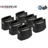 NORDRIVE KARGO Barres de toit 3-Barres pour MERCEDES-BENZ V-KLASSE (W447)- Applicable: 03/2014->- Pour véhicules sans rails- NORDRIVE KARGO Barres de toit 3-Barres pour MERCEDES-BENZ V-KLASSE (W447)- Applicable: 03/2014->- Pour véhicules sans rails-