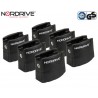 NORDRIVE KARGO Barres de toit 3-Barres pour MERCEDES-BENZ V-KLASSE (W447)- Applicable: 03/2014->- Pour véhicules sans rails- NORDRIVE KARGO Barres de toit 3-Barres pour MERCEDES-BENZ V-KLASSE (W447)- Applicable: 03/2014->- Pour véhicules sans rails-
