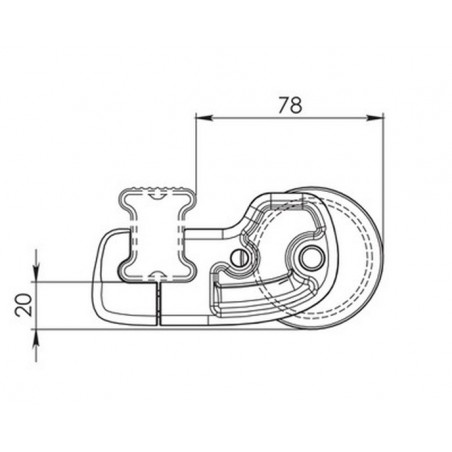 Corps en métal avec gaine en plastique.Facilite le chargement et le téléchargement d\'objets longs à l\'arrière du véhicule. Ins Corps en métal avec gaine en plastique.Facilite le chargement et le téléchargement d\'objets longs à l\'arrière du véhicule. Ins