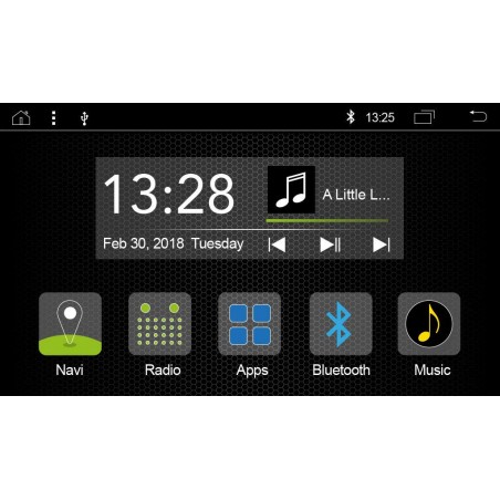 Autoradio Gps Android  7.1 spécifique pour VW Golf 7