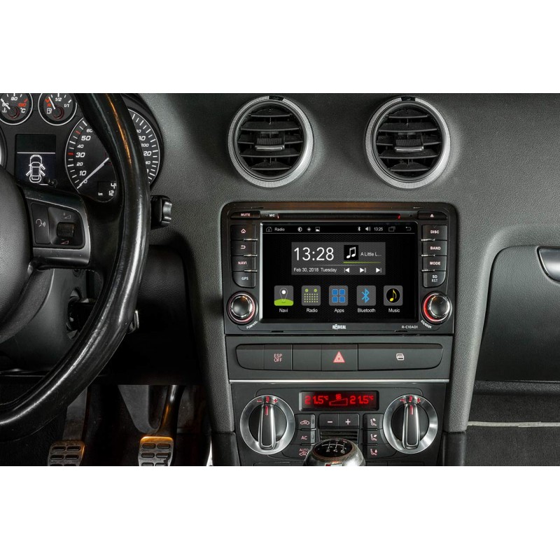 Autoradio Gps Android 7.1 spécifique Audi A3, S3, RS3 (03 à 12) R-C10AD1