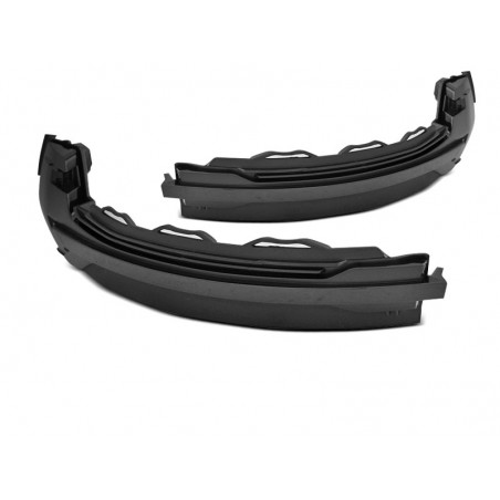 Kit de clignotants de rétroviseurs noir avec effet dynamique à LED pour Audi A3 (8V) 2012-2018 Kit de clignotants de rétroviseurs noir avec effet dynamique à LED pour Audi A3 (8V) 2012-2018