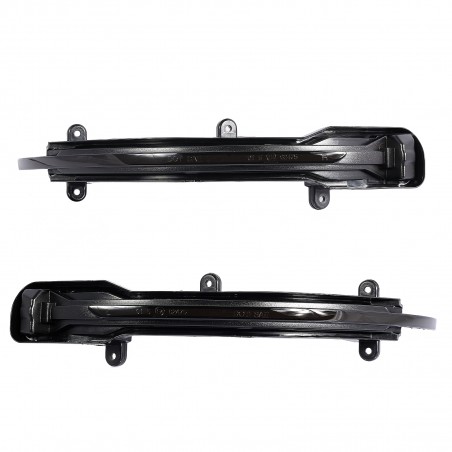Kit de clignotants de rétroviseurs noir avec effet dynamique à LED pour Audi Q5 2012-2016 & Q7 2010-2015 Kit de clignotants de rétroviseurs noir avec effet dynamique à LED pour Audi Q5 2012-2016 & Q7 2010-2015