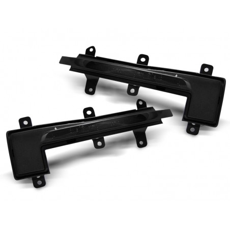 Kit de clignotants de rétroviseurs noir avec effet dynamique à LED pour Audi TT 2006-2014 & R8 2007-2016 Kit de clignotants de rétroviseurs noir avec effet dynamique à LED pour Audi TT 2006-2014 & R8 2007-2016