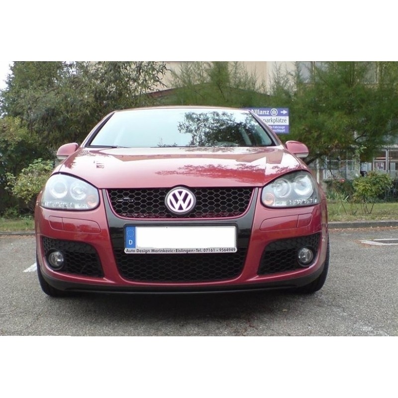 bumper VW Golf 5 GTI with grilles and grille.