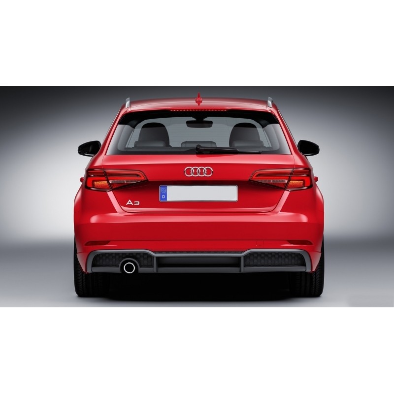 Diffuseur arrière échappement gauche pour Audi A3 8V Sportback