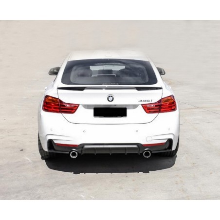 Trunk Spoiler suitable for BMW 4 Series Gran Coupe F36 (2013-up) M4 CSL Design Piano Black