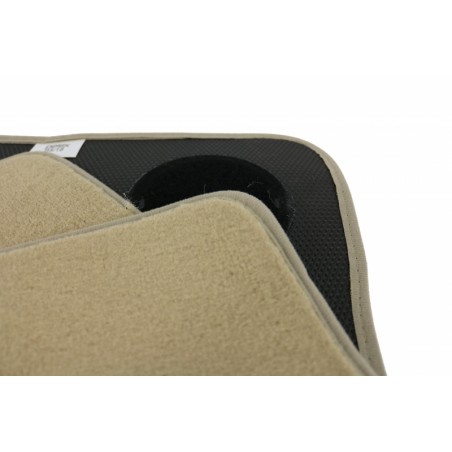 Floor mat Carpet beige suitable for BMW X6 (E71) 06/2008-11/2014