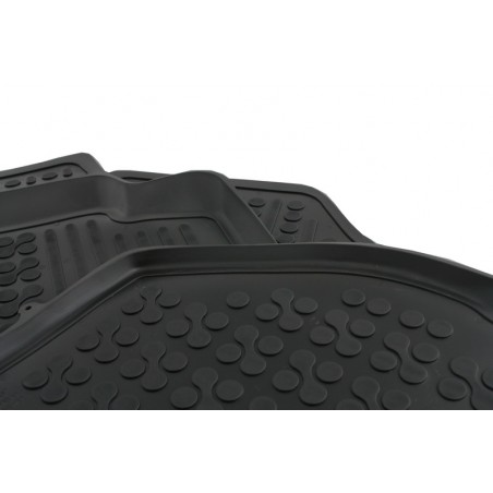 Floor mat black fits to/ CITROEN Berlingo suitable for PEUGEOT Partner 2008- 