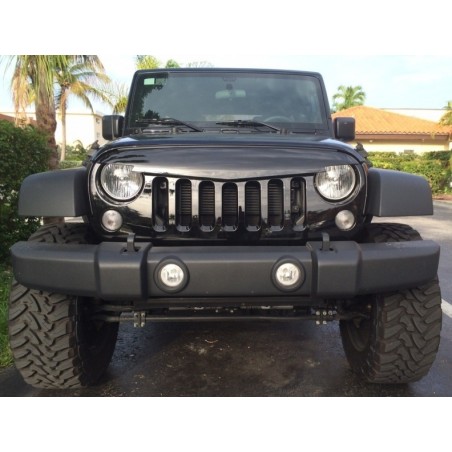 Central Grille Front Grille suitable for JEEP Wrangler / Rubicon JK  (2007-2017) Angry Bird Design Piano