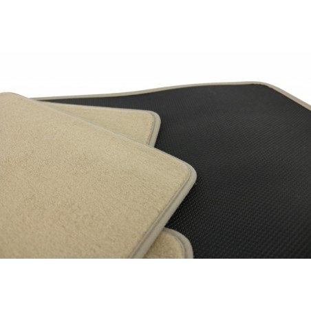 Floor mat Carpet beige suitable for MERCEDES C-Klasse (W205) 03/2014, T-Modell (S205) 09/2014