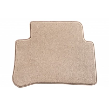 Floor mat Carpet beige suitable for MERCEDES E-Klasse (W212) Limousine 03/2009-03/2016, T-Modell ab 11/2009, CLS (C218) 01/2011,