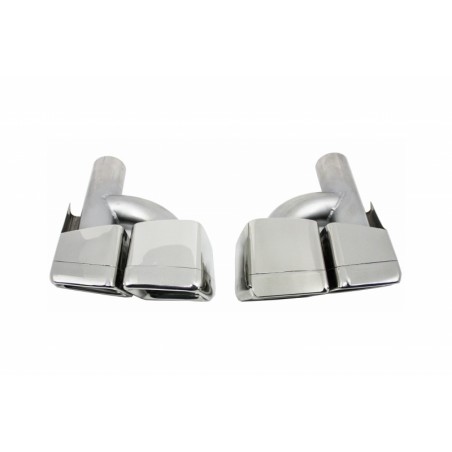 Exhaust Muffler Tips Tail Pipes for Mercedes S63 E63 W221 W164 W166 W212 W218 S-class E-class CLS ML
