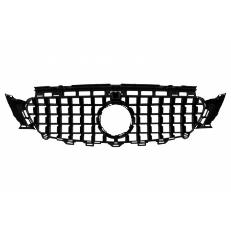 Central Grille suitable for MERCEDES Benz E-Class W213 S213 C238 (2016+) GT-R Panamericana Design With 360 Camera
