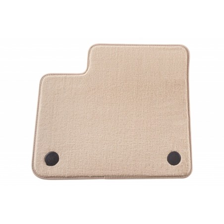 Floor mat Carpet beige suitable for MERCEDES M-Klasse (W166) 11/2011, GL-Klasse (X166) ab 11/2012, GLE Coupe 07/2015, GLE ab 10/