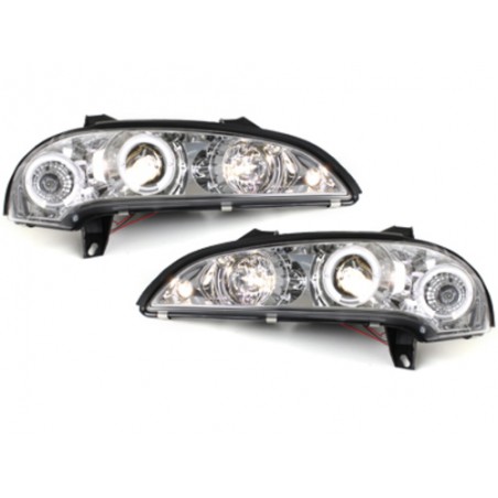 headlights suitable for OPEL Tigra 94-00 _ 2 halo rims
