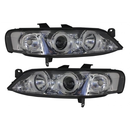 Angel Eyes Headlights suitable for OPEL Vectra B FaceLift (1998-2002)