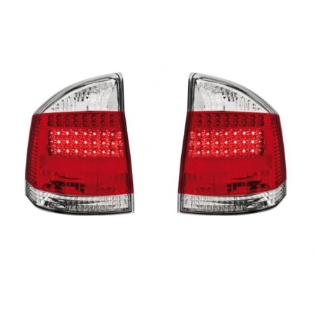 LED Taillights suitable for OPEL Vectra C 2002-2007  Red/Crystal