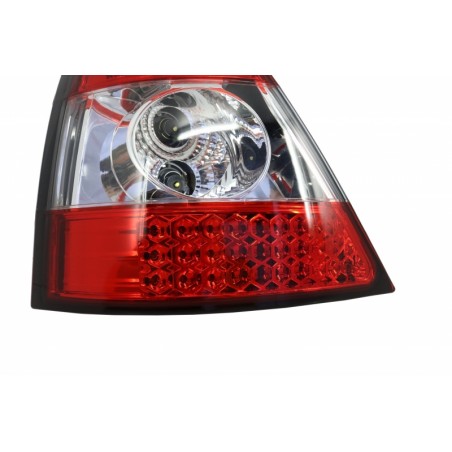 LED Taillights suitable for RENAULT Clio II (1998-2001) Red & Clear