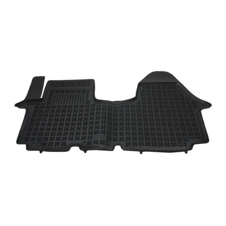  Floor mat black fits to/ NISSAN Primastar I OPEL Vivaro I suitable for RENAULT Trafic II 2001-2014