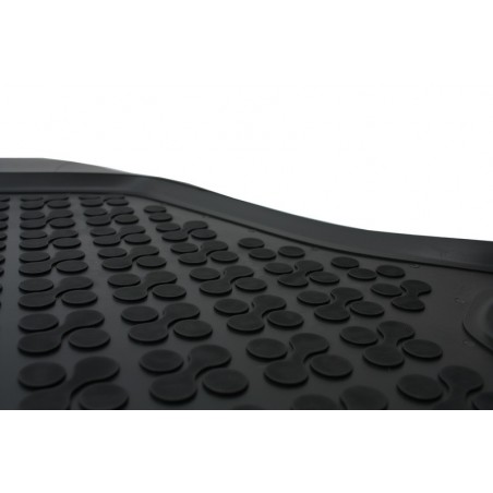  Floor mat black fits to/ NISSAN Primastar I OPEL Vivaro I suitable for RENAULT Trafic II 2001-2014