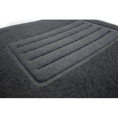 Floor mat Carpet graphite suitable for SKODA Octavia II Limousine 01/2008-01/2013, Kombi 01/2008-04/2013