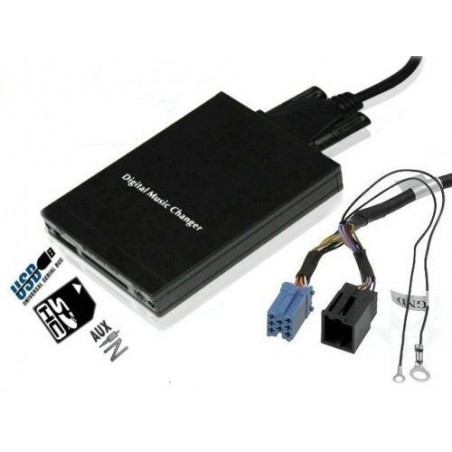 Boitier MP3,WMA,USB,SD pour autoradio d'origine Vw,Audi,Seat,Skoda Boitier MP3,WMA,USB,SD pour autoradio d'origine Vw,Audi,Seat,Skoda
