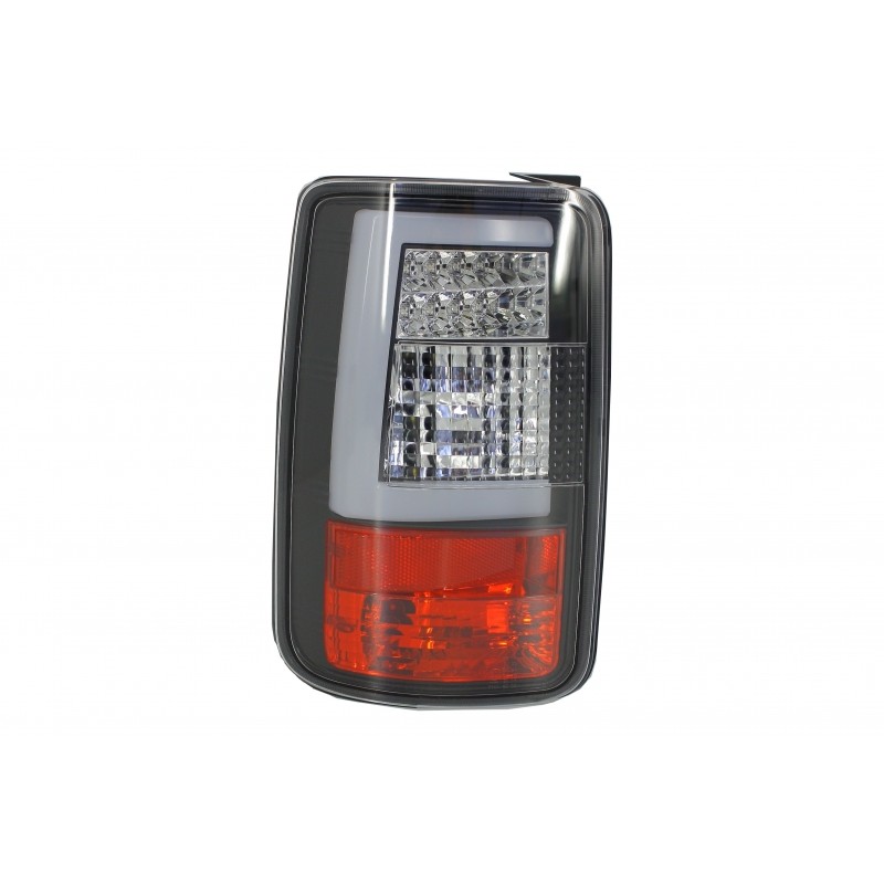 LED LightBar Taillights suitable for VW Caddy 3 Type 2k (20042015) Black