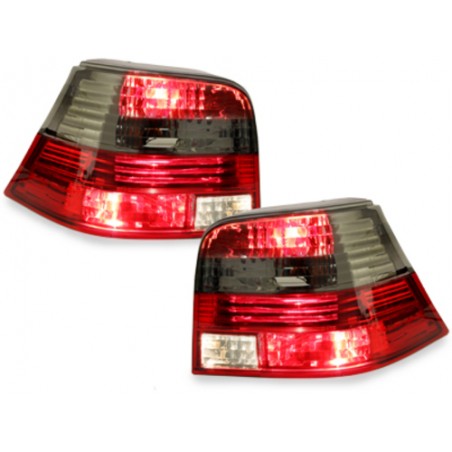 taillights suitable for VW Golf IV 97-04 _ red/smoke