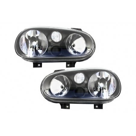 Headlights  suitable for VW Golf 4 IV 1997-2004 Without Magnifying 