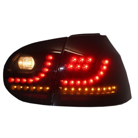 Led Taillights suitable for VW Golf V 5 Left Hand Drive (2004-2009) Smoke Extreme Black Look Urban Style