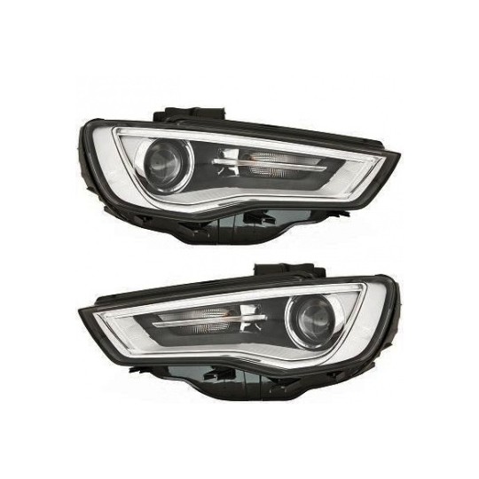 Kit Phares Audi A3 8V avec feux diurne DRL bande led