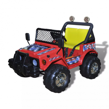 Voiture électrique pour enfant en rouge Voiture électrique pour enfant en rouge