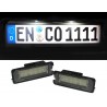 Bloc Led pour plaque d'immatriculation (x2) - LPLVA14 Bloc Led pour plaque d'immatriculation (x2) - LPLVA14