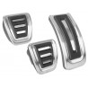 Pédales Aluminium brossé pour VW, Audi, Seat, Skoda 5Q0721601A / 5Q0721131A / 5Q1721647A Pédales Aluminium brossé pour VW, Audi, Seat, Skoda 5Q0721601A / 5Q0721131A / 5Q1721647A