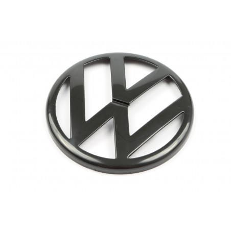 Emblème d'origine VW Golf 4 noir à l'avant, logo Volkswagen.