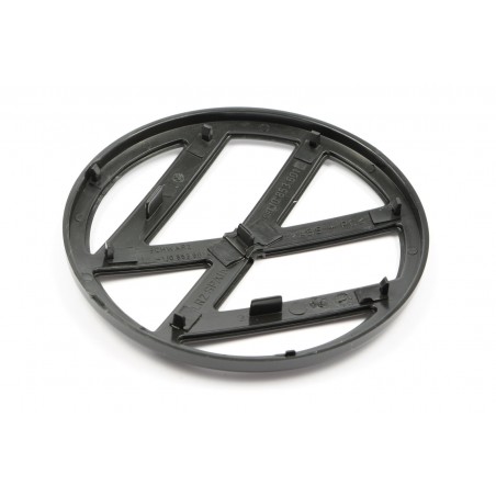 Emblème d'origine VW Golf 4 noir à l'avant, logo Volkswagen.