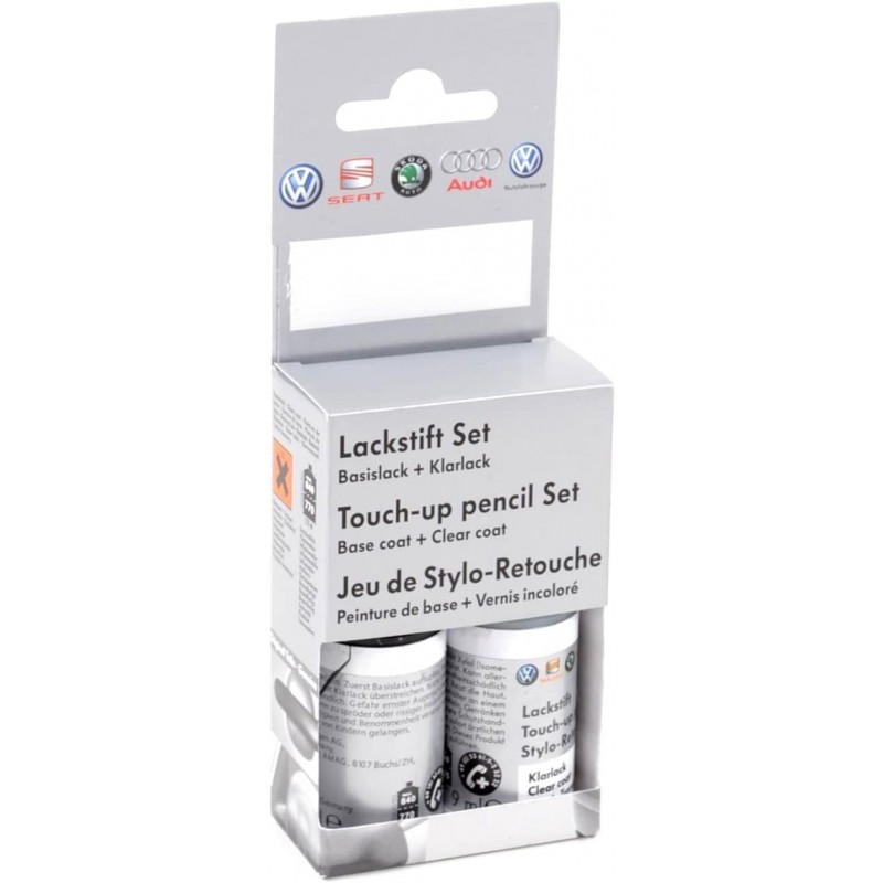 Stylo retouche peinture d'origine Volkswagen Audi Seat Skoda VW