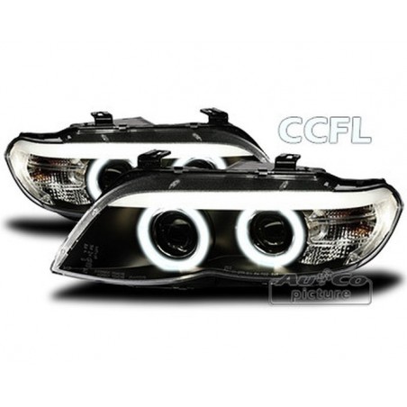 XENON Projecteurs avec 2 CCFL Angel Eyes pour BMW E53 / X5