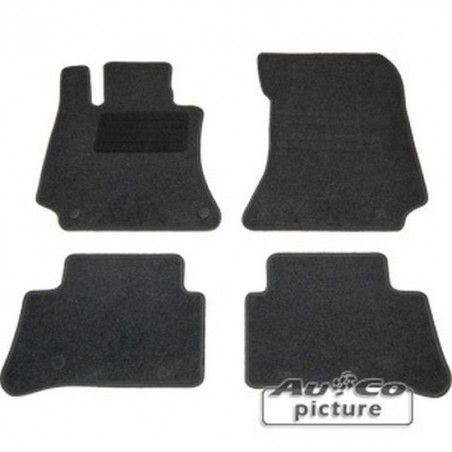 Tapis de sol textile de AuCo pour Mercedes Classe E (W212) / CLS (C218)