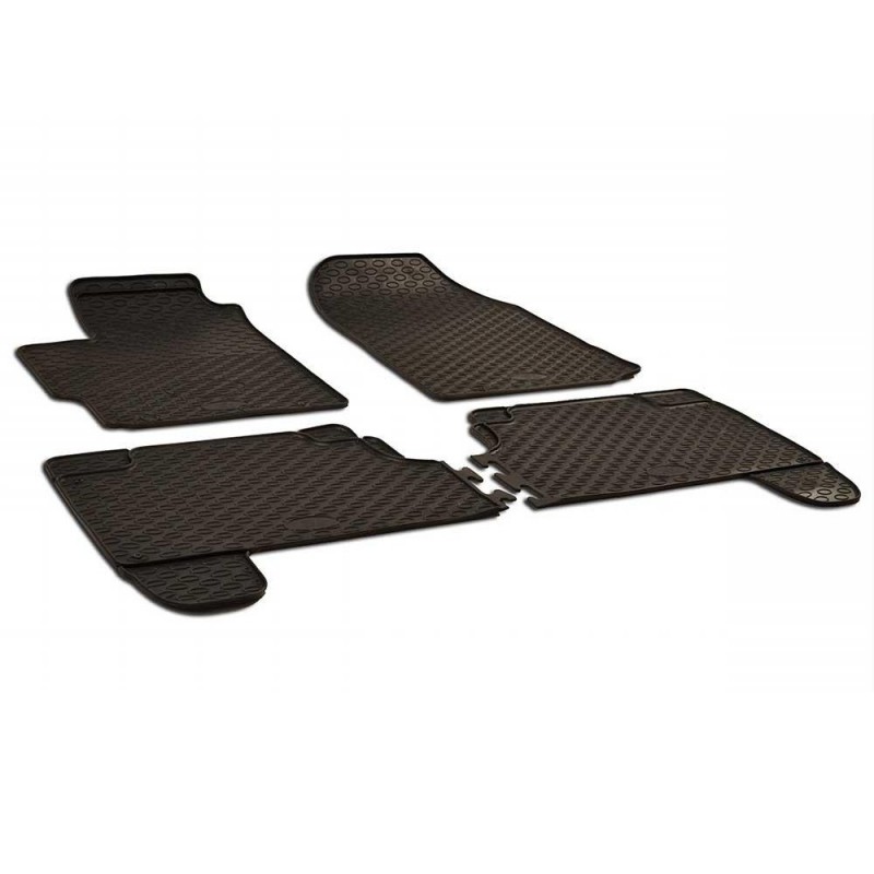 Tapis De Sol Compatible avec Toyota Yaris 2017-2020 en Caoutchouc TPE 3D Noir 4X Aucun Avis