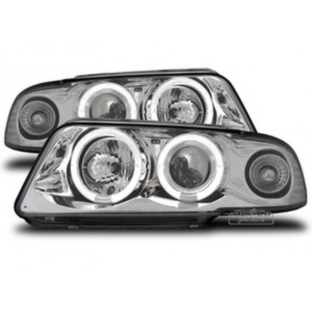 Projecteurs avec 2 Angel Eyes Audi A4 95-98 Projecteurs avec 2 Angel Eyes Audi A4 95-98
