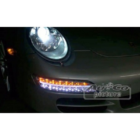 LED unité d'éclairage  Optique Feux Diurnes  Porsche 997