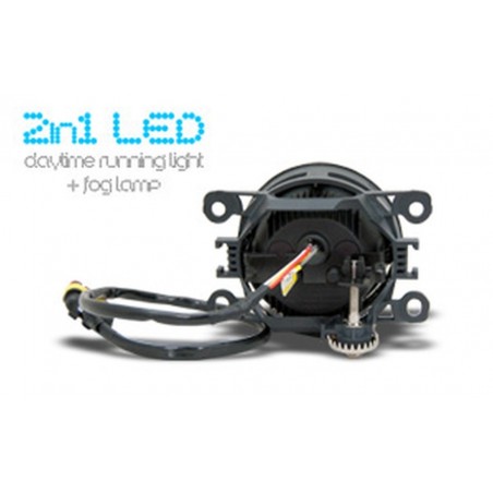 LED Feux diurnes &  LED Projecteurs antibrouillard  2 in 1 - Direct Fit!