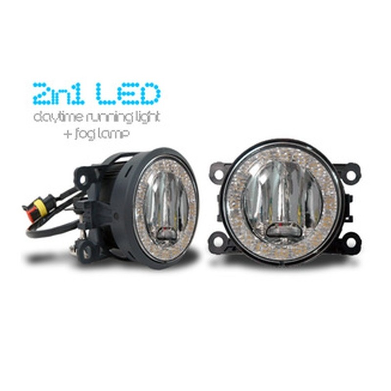 Projecteur LED Antibrouillard Vertical Pour Voiture RC 1:8 Ou 1:10 - Lentille G157MW/Y, Réalisme