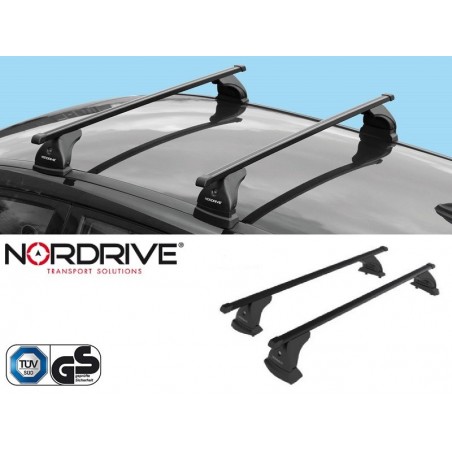 Barres de toit Norauto pour pour enserrage disponibles sur norauto.fr 