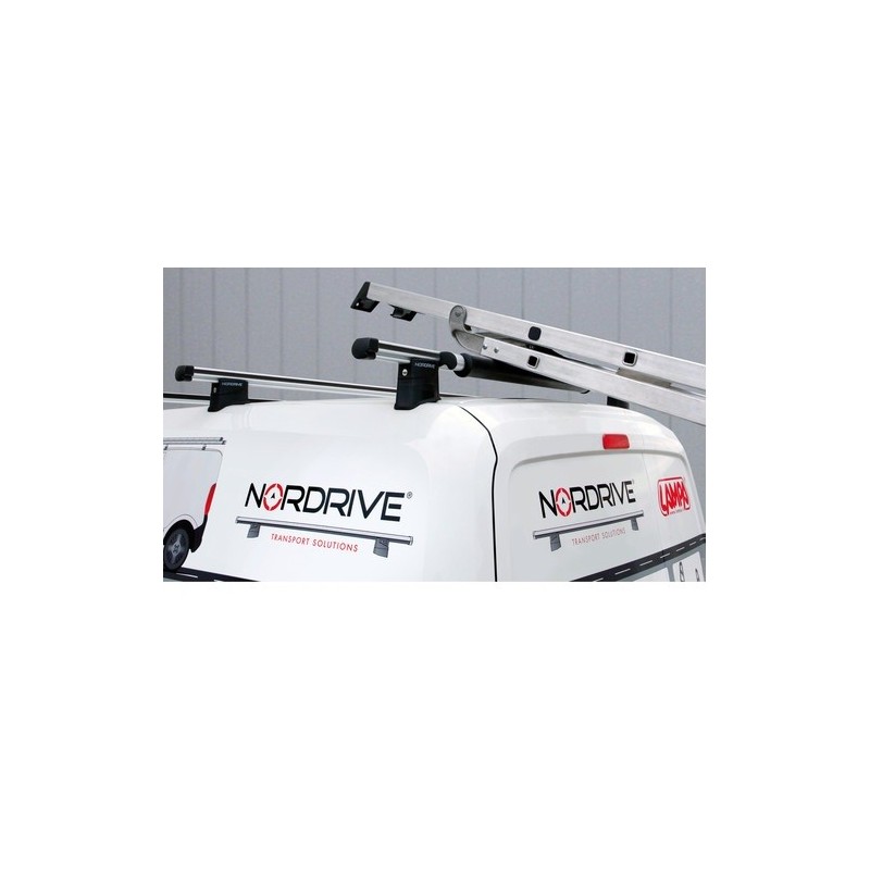 Deflettore Per Barre Portatutto NORDRIVE KP-11 - Alluminio, Nero, Riduce Rumore E Consumi