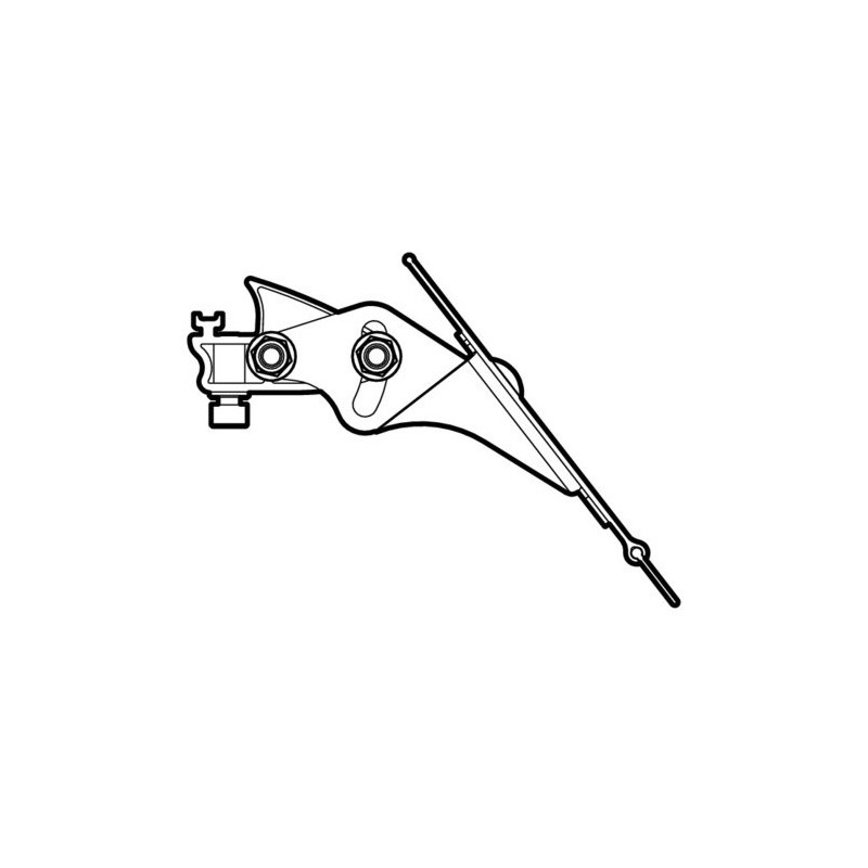 Barres De Toit NORDRIVE N15105 120cm - Pour Rails Inrail M, Aluminium, Universelles
